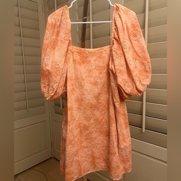 Jen’s Pirate Booty Ashbury Mini Dress in Apricot - Picture 4 of 4